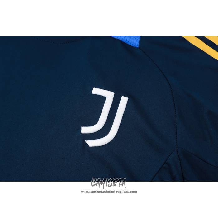 Chandal del Juventus 2024-2025 Manga Corta Azul - Pantalon Corto
